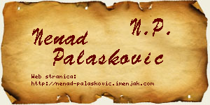 Nenad Palasković vizit kartica